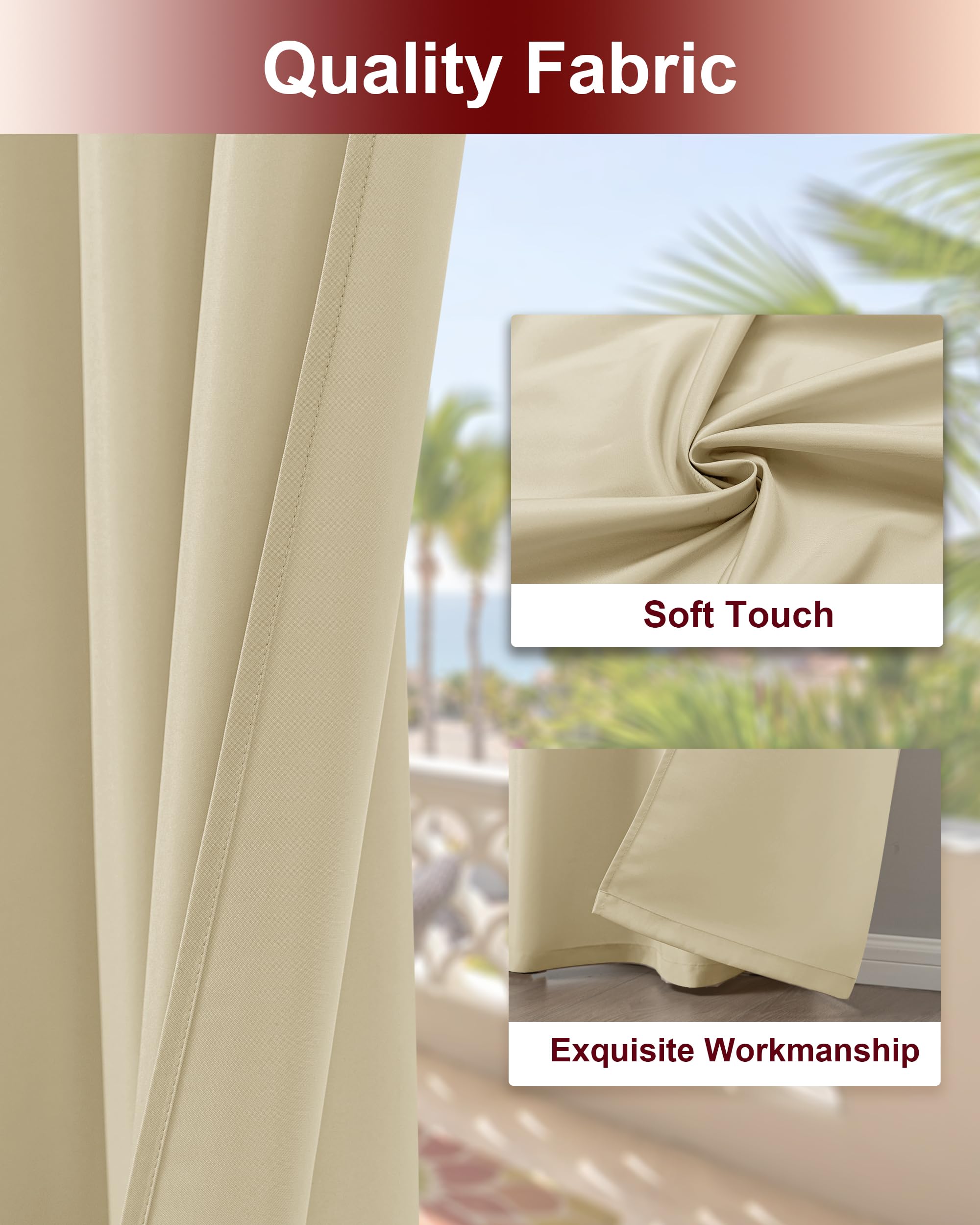 HolidayIdeas curtains hung on pergola creating shaded outdoor living and privacy