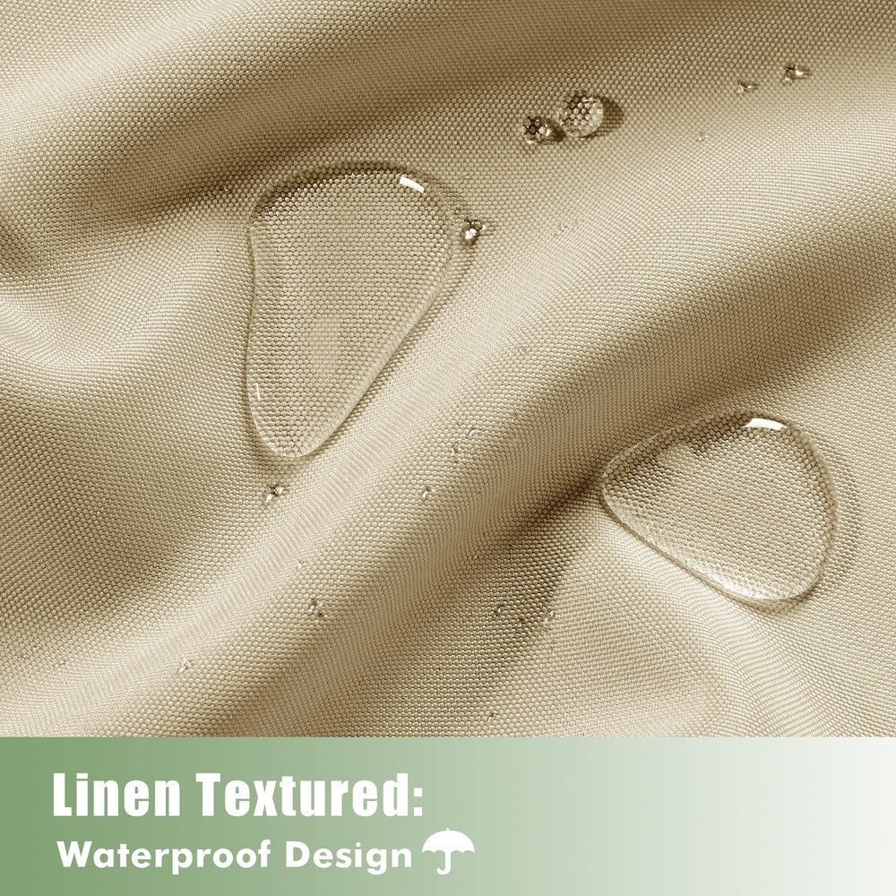 HolidayIdeas detalle de la textura de poliéster resistente y fácil limpieza