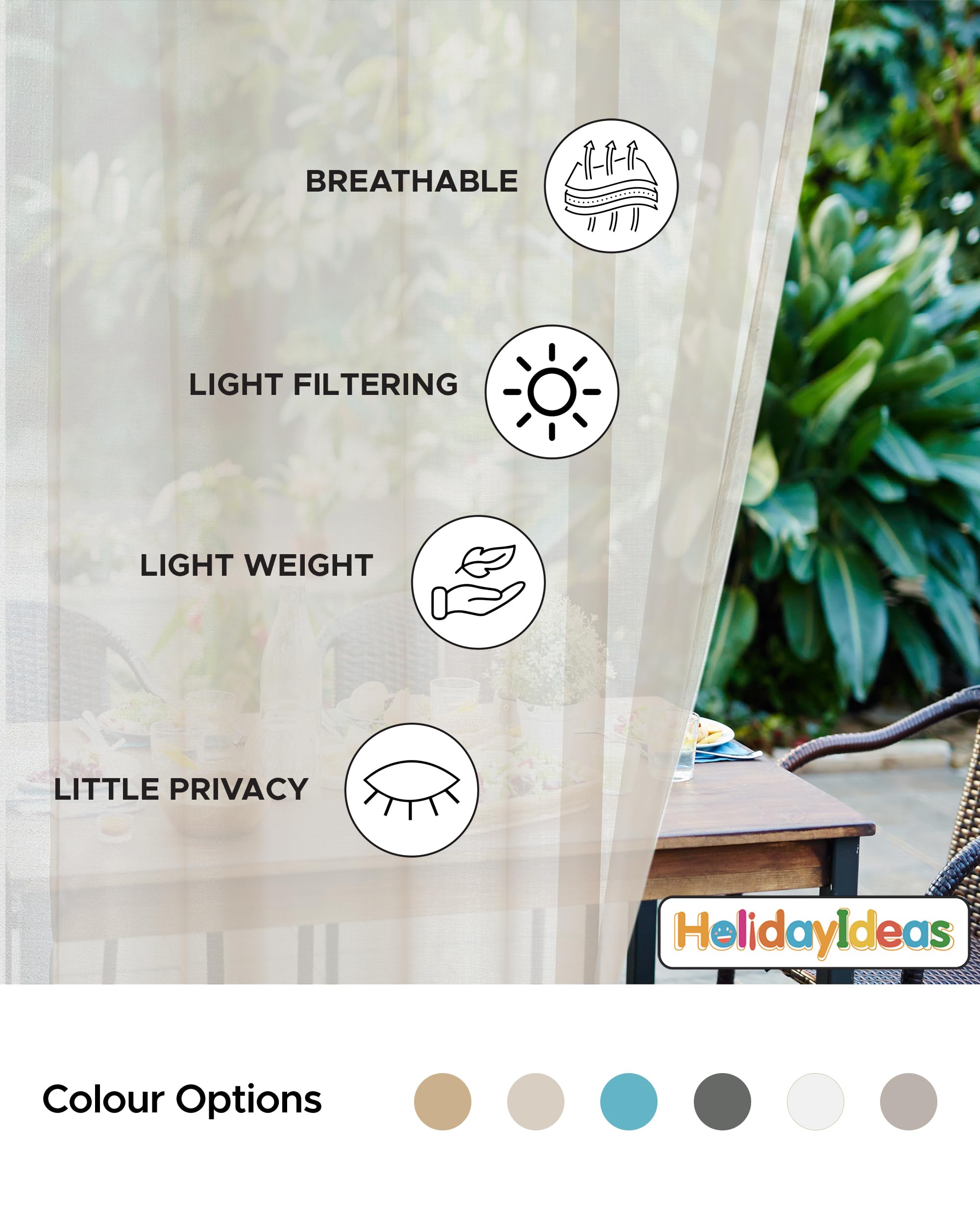 HolidayIdeas hem and seam close-up highlighting durable construction benefit