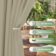 HolidayIdeas metal grommet detail with 1.6 inch opening for easy hanging and long-lasting support