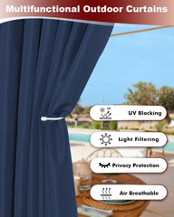 HolidayIdeas grommet detail showing 1.6-inch metal ring for easy hanging and smooth sliding benefit