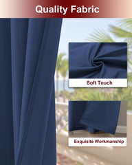 HolidayIdeas curtains hung on a pergola demonstrating shade and stylish outdoor decor benefit
