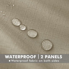 HolidayIdeas linen texture closeup highlighting durable weave benefit