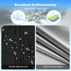 Holiwei drawstring and reinforced corner webbing for secure fit and tear prevention