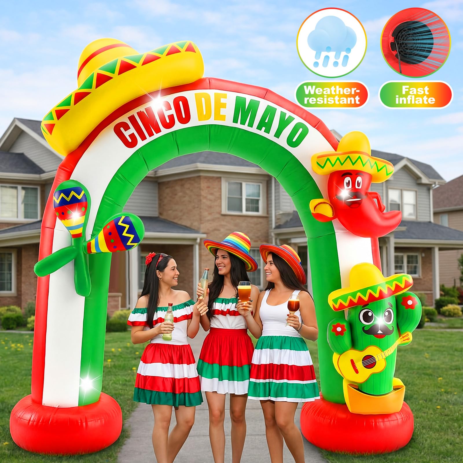 Hollowfly maracas artwork vibrant colors boost photo-ready scenes