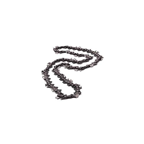 Holzfforma front view of 25-inch chain showing links and clean cutting benefit