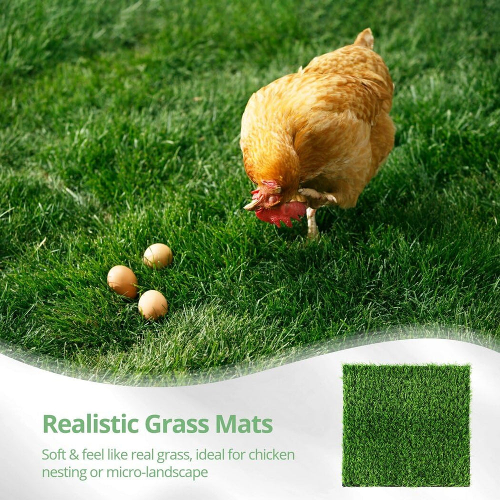 Homaisson close-up of artificial grass texture highlighting soft cushioning benefit
