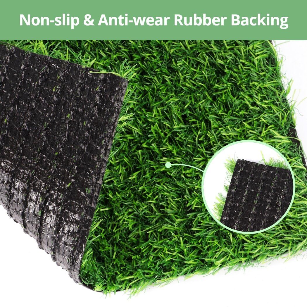 Homaisson pad held in hand showing 12x12 inch scale and easy-fit benefit