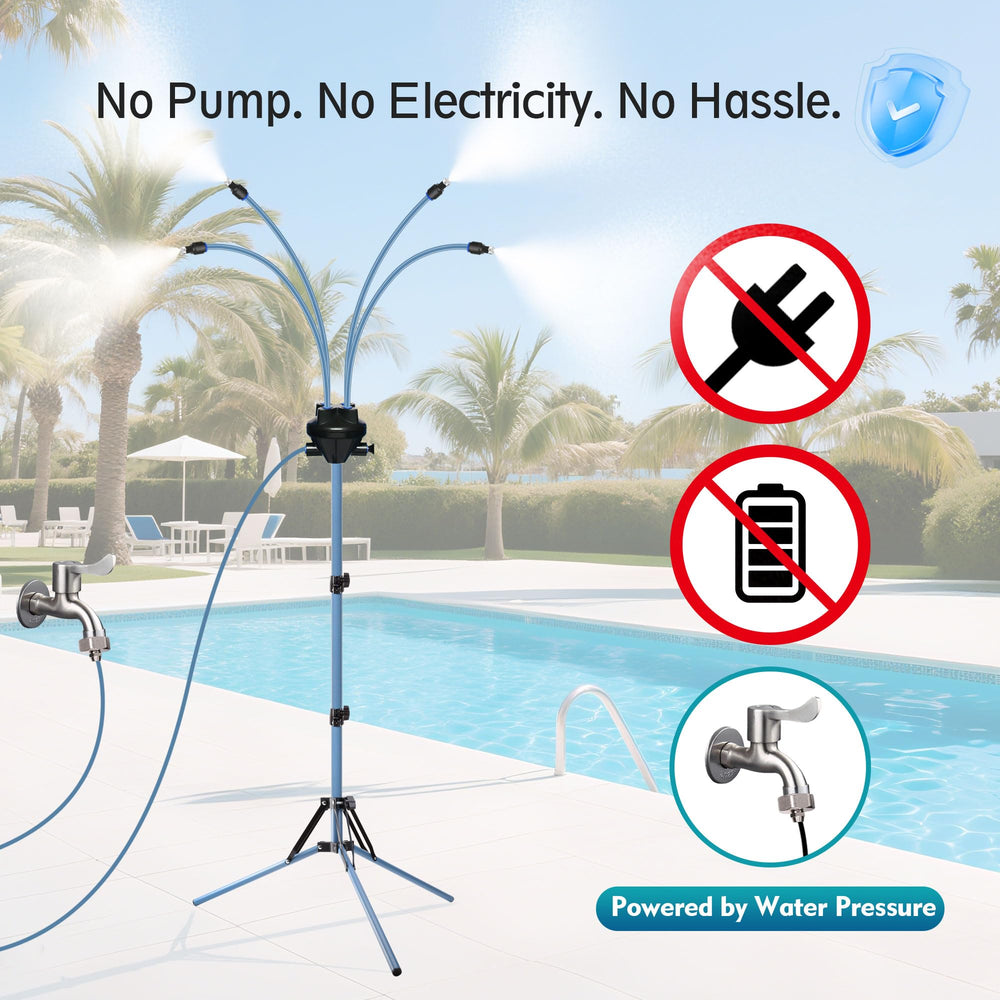 Homasky adjustable height scale demonstrating 2.6 to 5.3 foot range