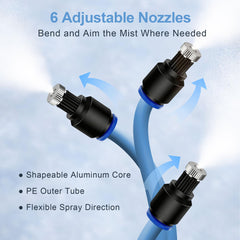 Homasky rechargeable pump with 30L water bag for extended runtime