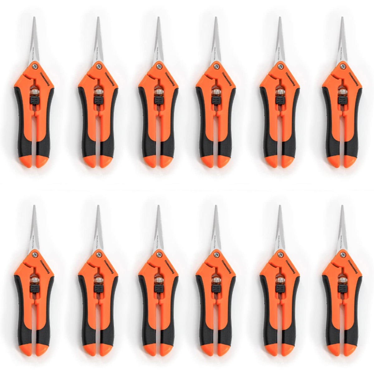 HOMEANING front packaging showing orange pruning shears and product quantity for quick selection