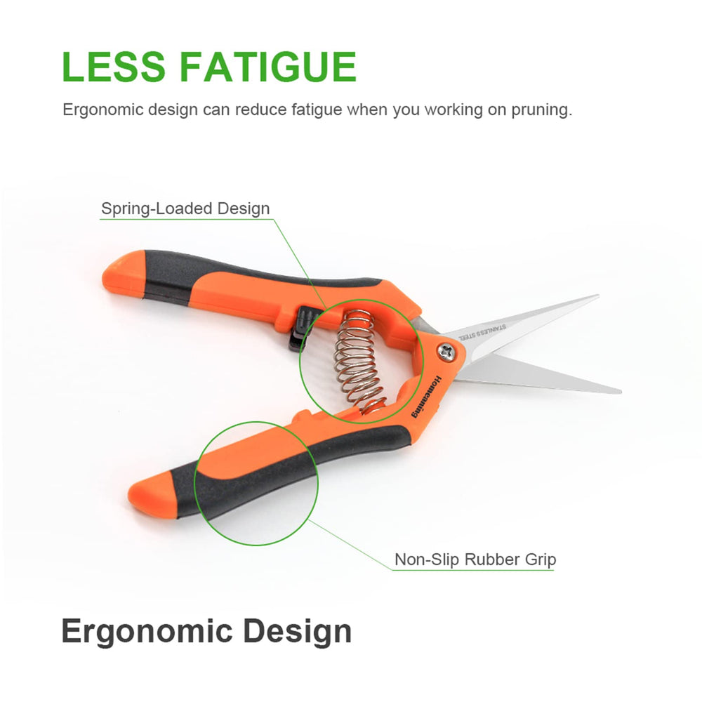 HOMEANING internal spring and safety lock visible offering fast reopen and secure storage