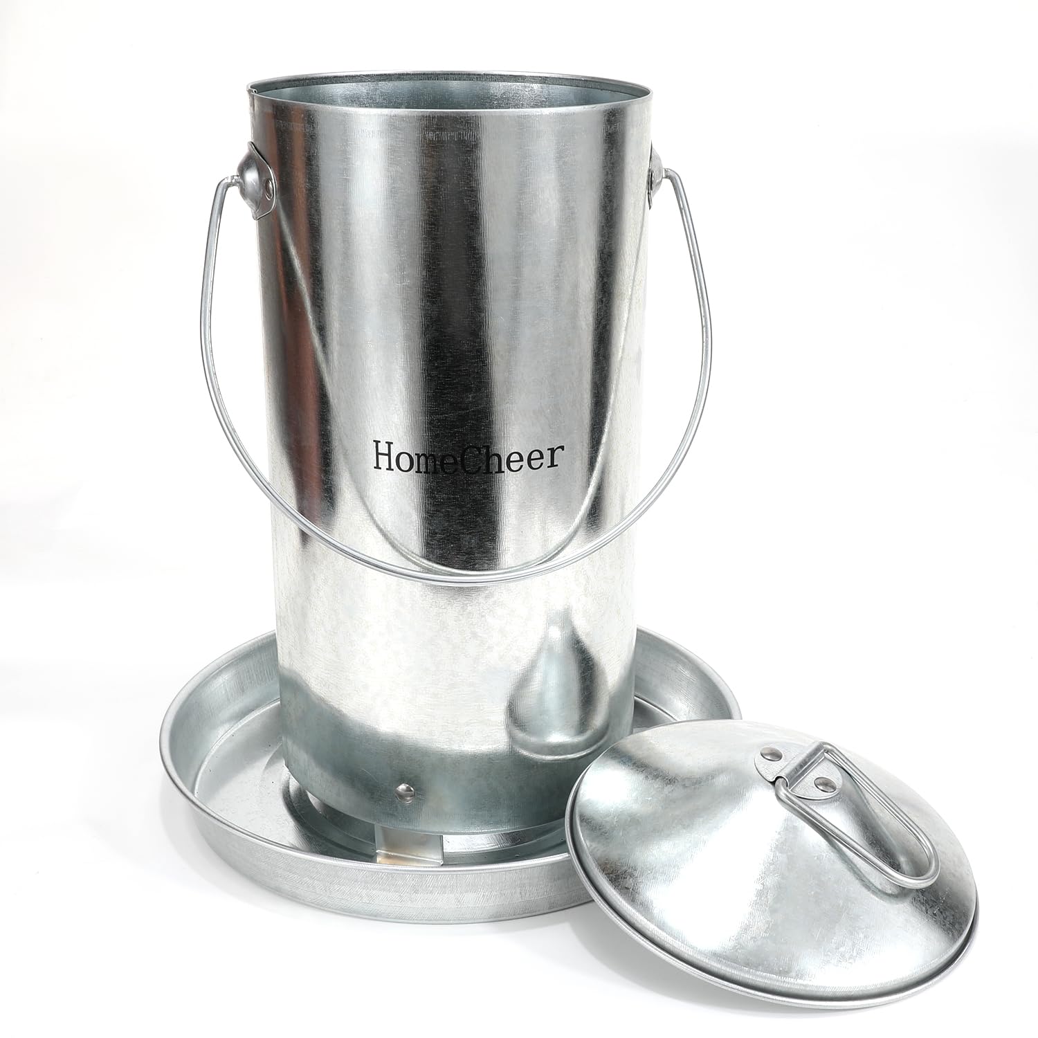 HomeCheer packaged feeder with label indicating durable construction