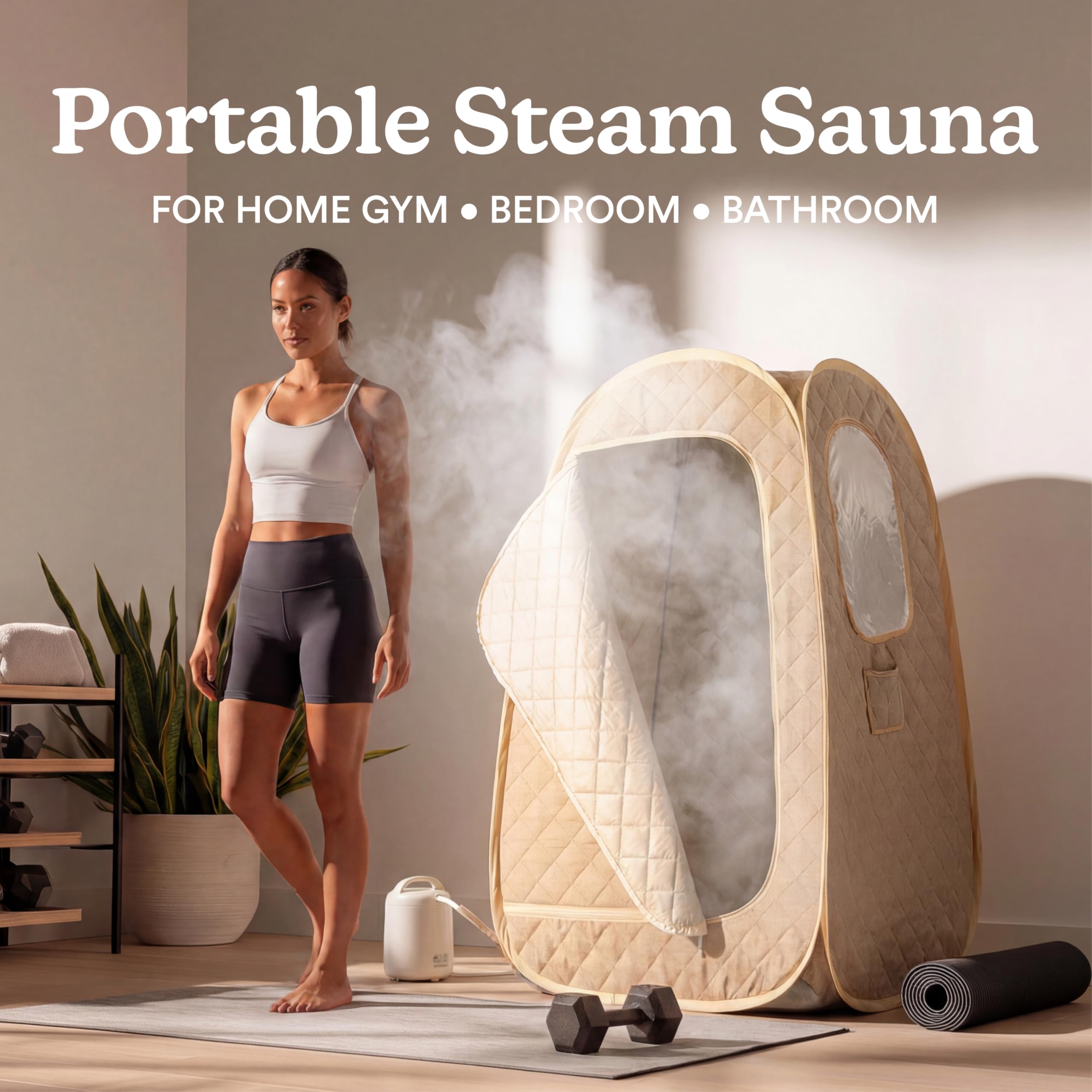 Homedics high-efficiency steam generator close-up illustrating efficient steam production