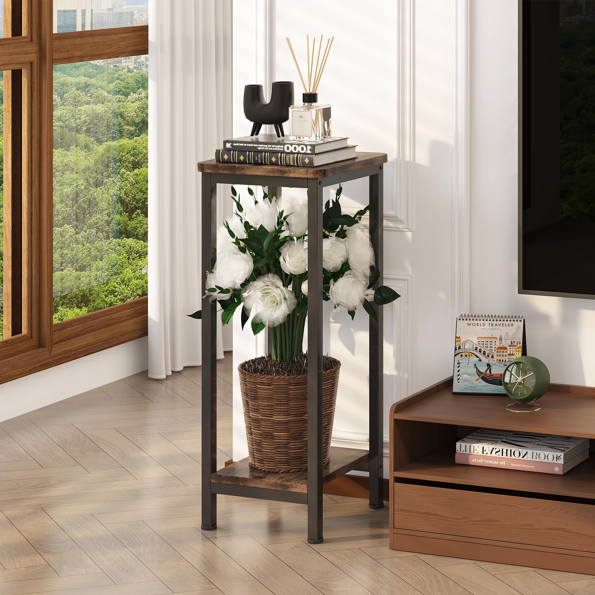 Homeiju staged on balcony demonstrating weather-tolerant use and decorative benefit