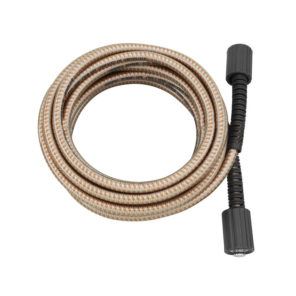 Homelite Ryobi front view hose assembly showing full length and correct fit for repairs