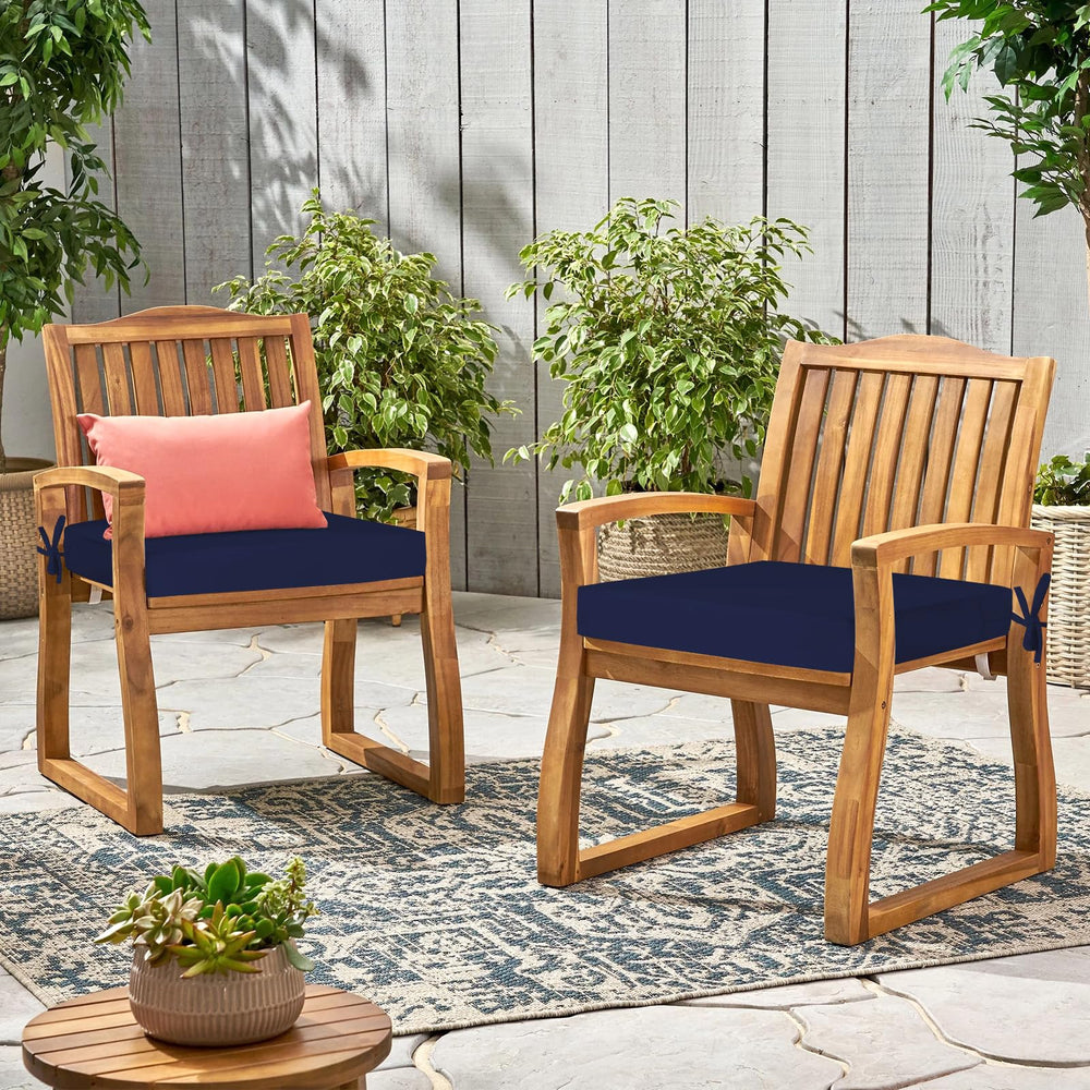 HOMELYSIAN lifestyle shot on backyard table and chairs for outdoor appeal