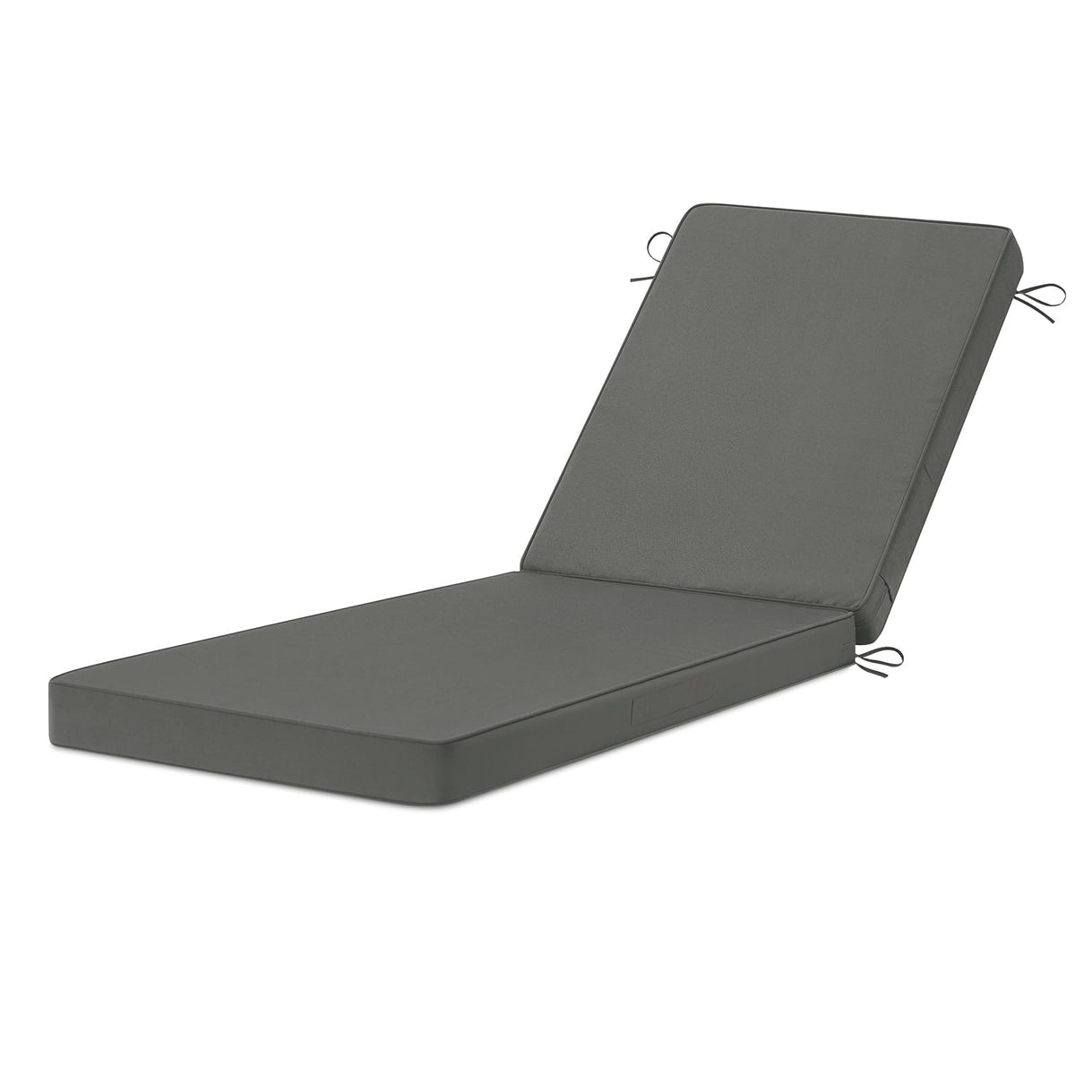 HOMELYSIAN front view of chaise lounge cushions showing full set and neat fit