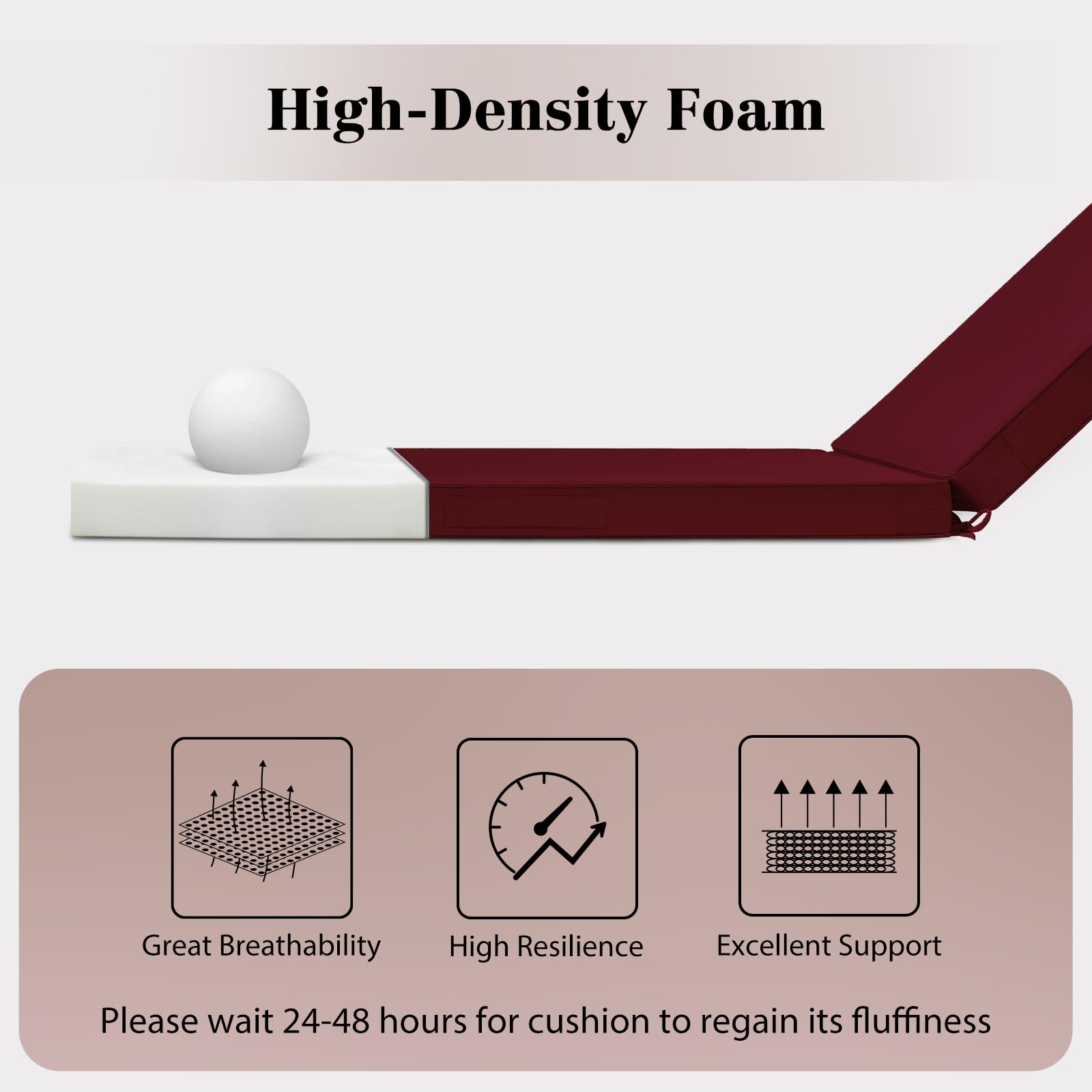 HOMELYSIAN zipper and handle detail displaying easy removal and portable convenience