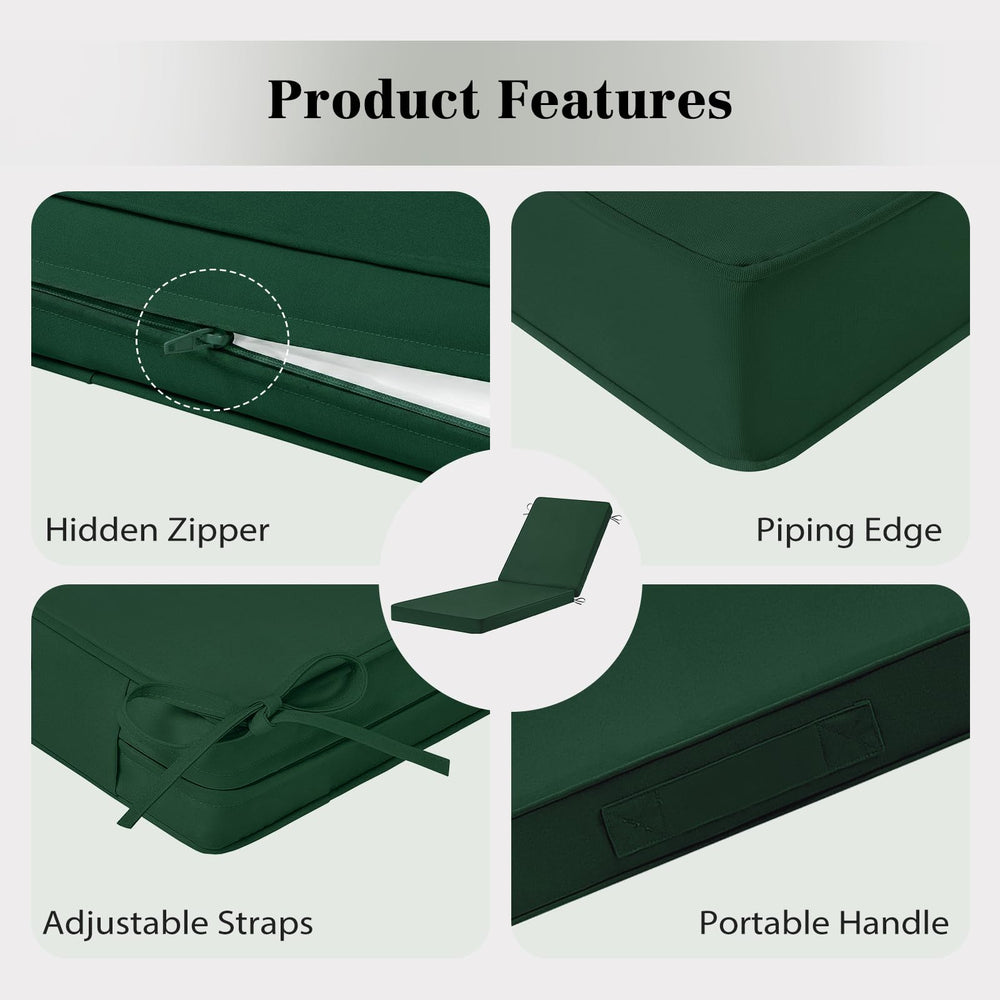 HOMELYSIAN zipper and handle detail for easy assembly and convenient carrying