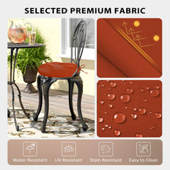 HOMELYSIAN close-up of outdoor oxford fabric texture highlighting water resistance benefit