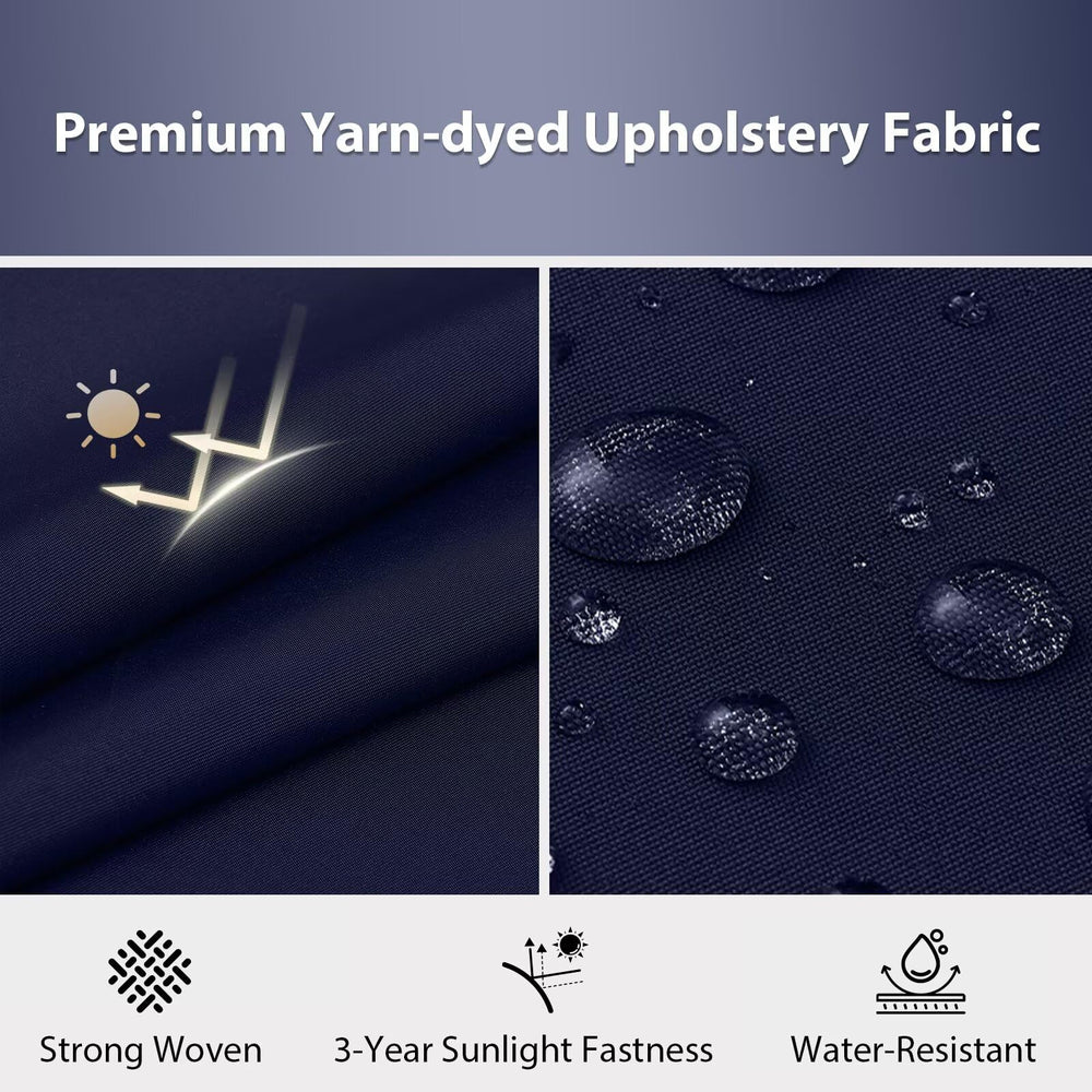 HOMELYSIAN close-up of Oxford fabric texture for water resistance and easy cleaning