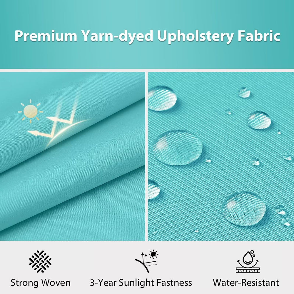 HOMELYSIAN close-up of Oxford fabric texture highlighting water resistance and easy-to-clean surface