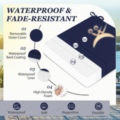 HOMELYSIAN close-up of sun-resistant fabric texture for durability benefit