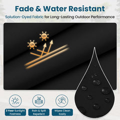 HOMELYSIAN fabric texture detail demonstrating durable, fade-resistant polyester