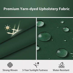 HOMELYSIAN close-up of water-resistant Oxford fabric texture showing durable protection