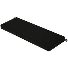 HOMELYSIAN front view of bench cushion showing sleek waterproof finish and neat edges