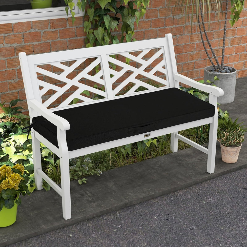 HOMELYSIAN lifestyle backyard setting displaying cushion enhancing outdoor décor