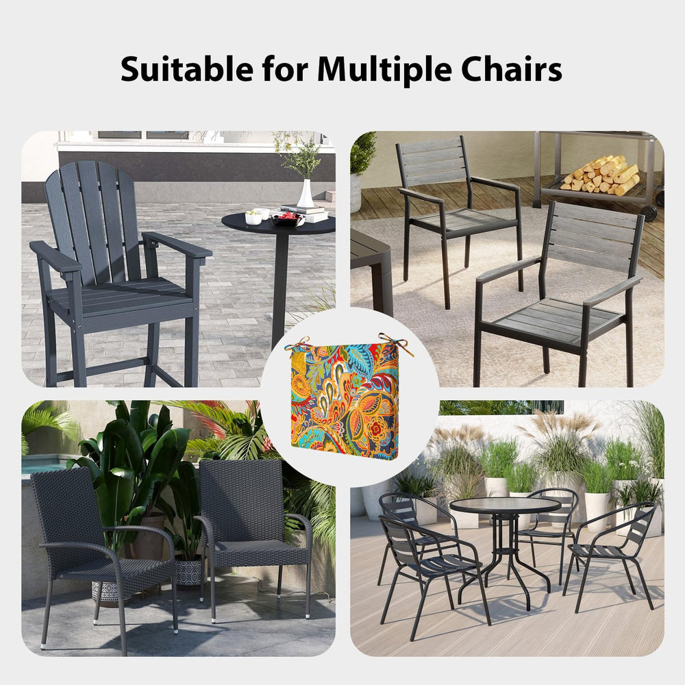 HOMELYSIAN cushions styled on a sunlit patio providing inviting outdoor seating
