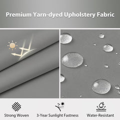 HOMELYSIAN primer plano del tejido Oxford resistente al agua para mejor durabilidad
