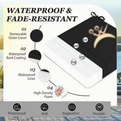 HOMELYSIAN zippered removable cover detail showing easy washing and care