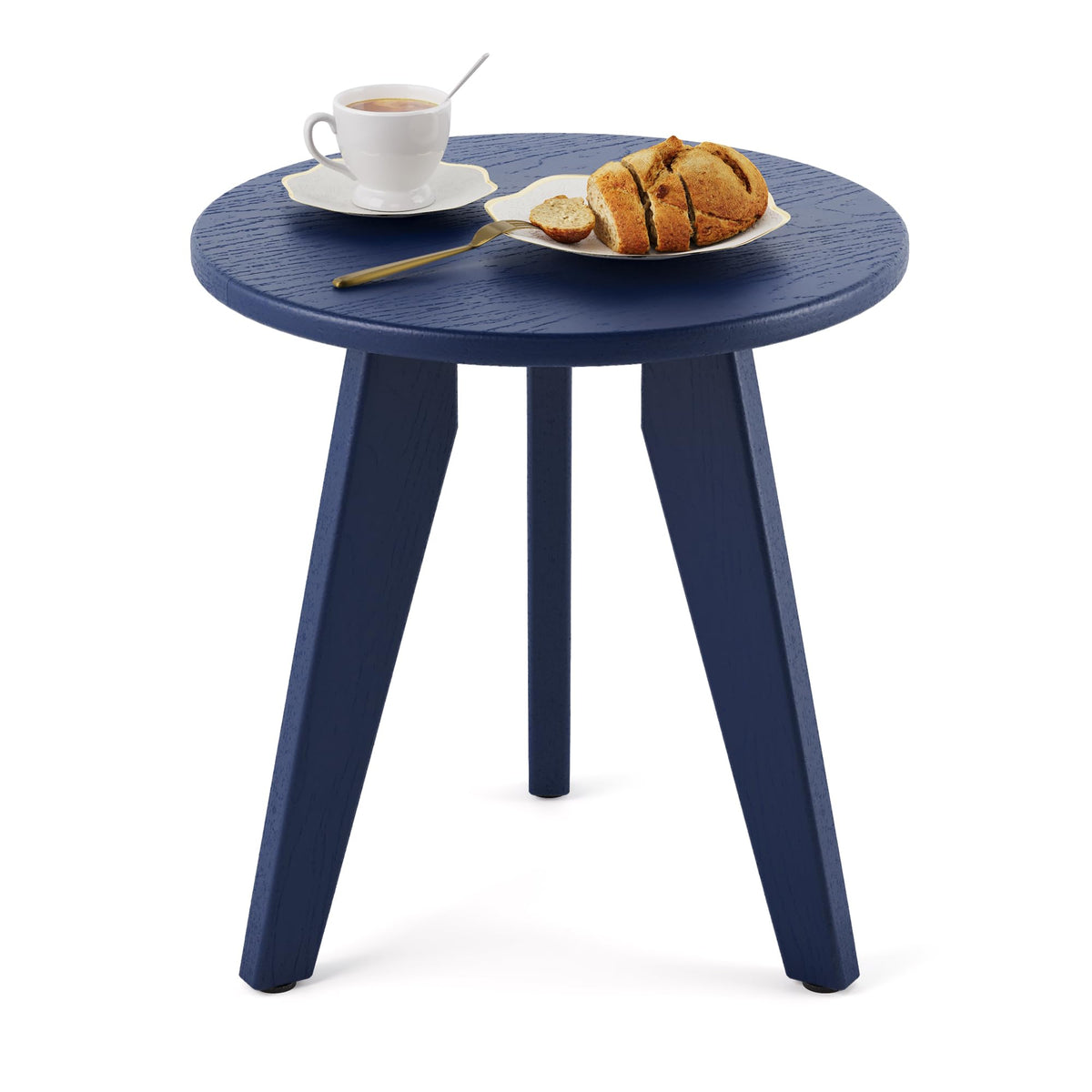 Homenjoy navy front view showing compact table and practical surface