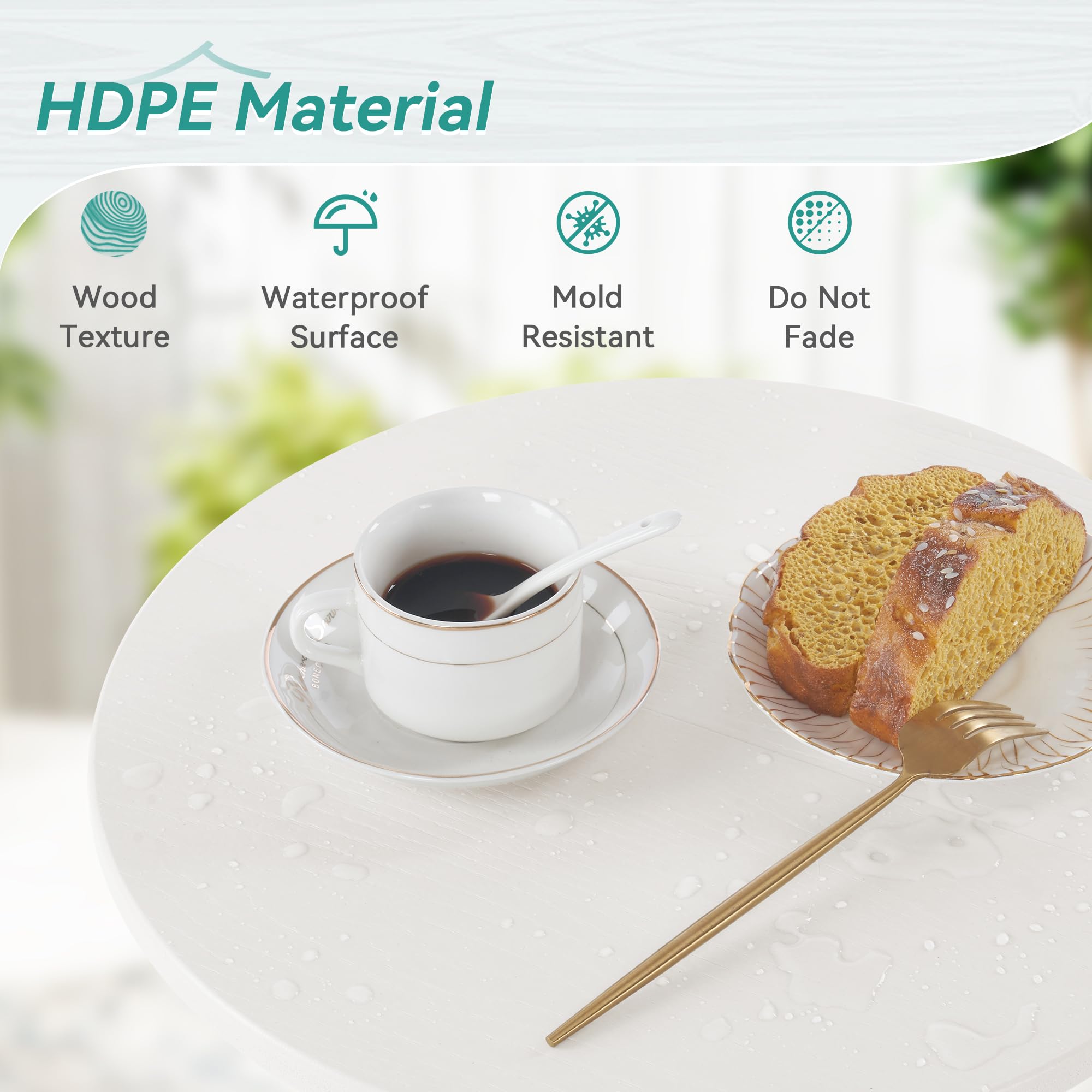 Homenjoy side profile showing compact size and scale beside a chair