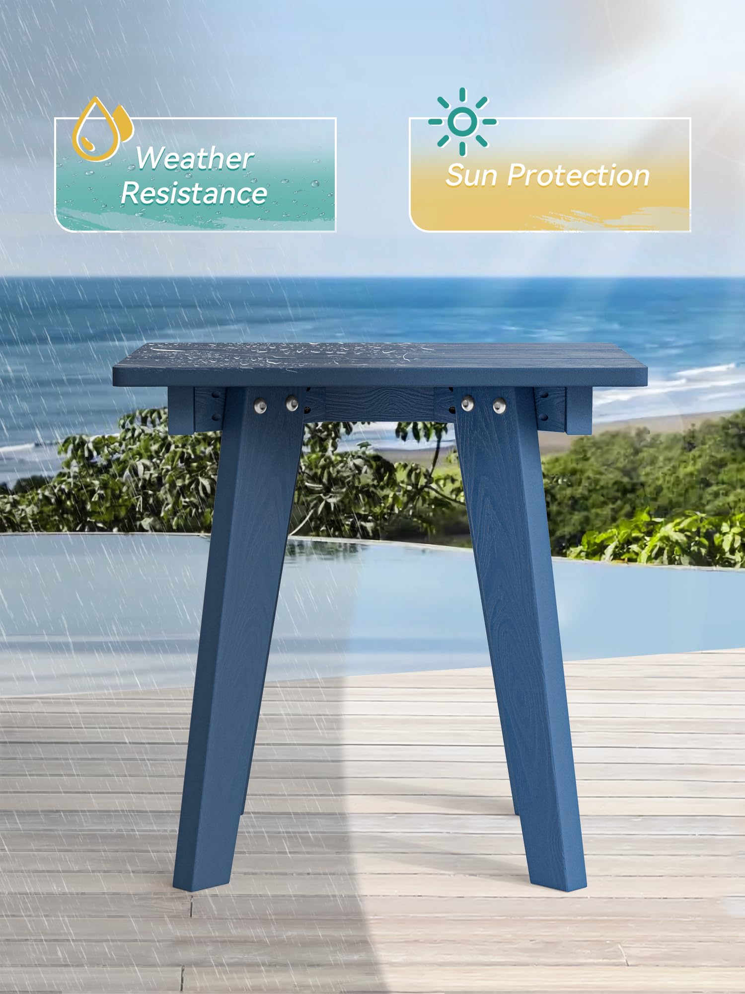 Homenjoy tabletop with drinks and snacks showing stable surface and load support