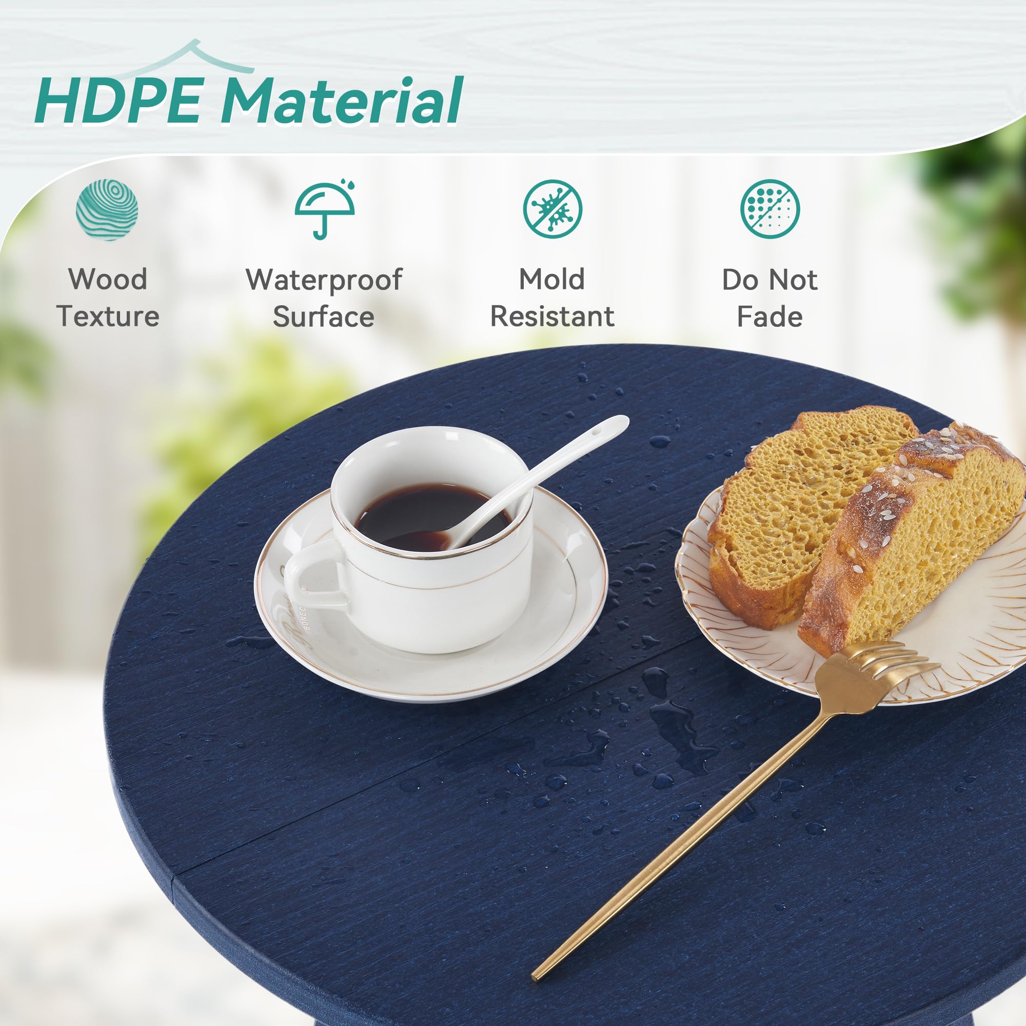 Homenjoy under-table storage view showing usable underside and stable legs