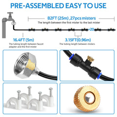 homenote close-up of precision brass nozzle showing reliable fine mist performance