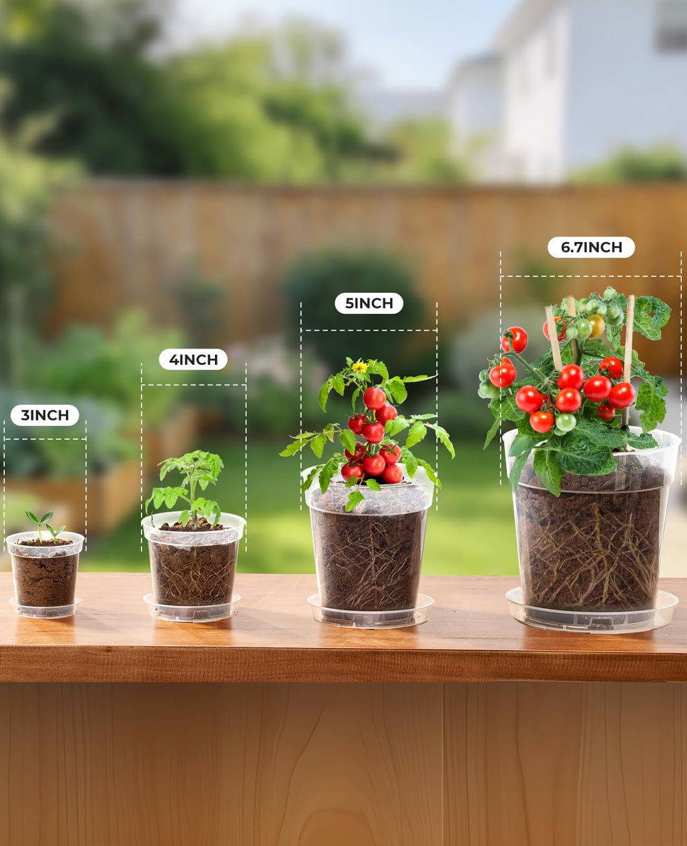 homenote hand holding pot to show 5-inch scale and comfortable handling