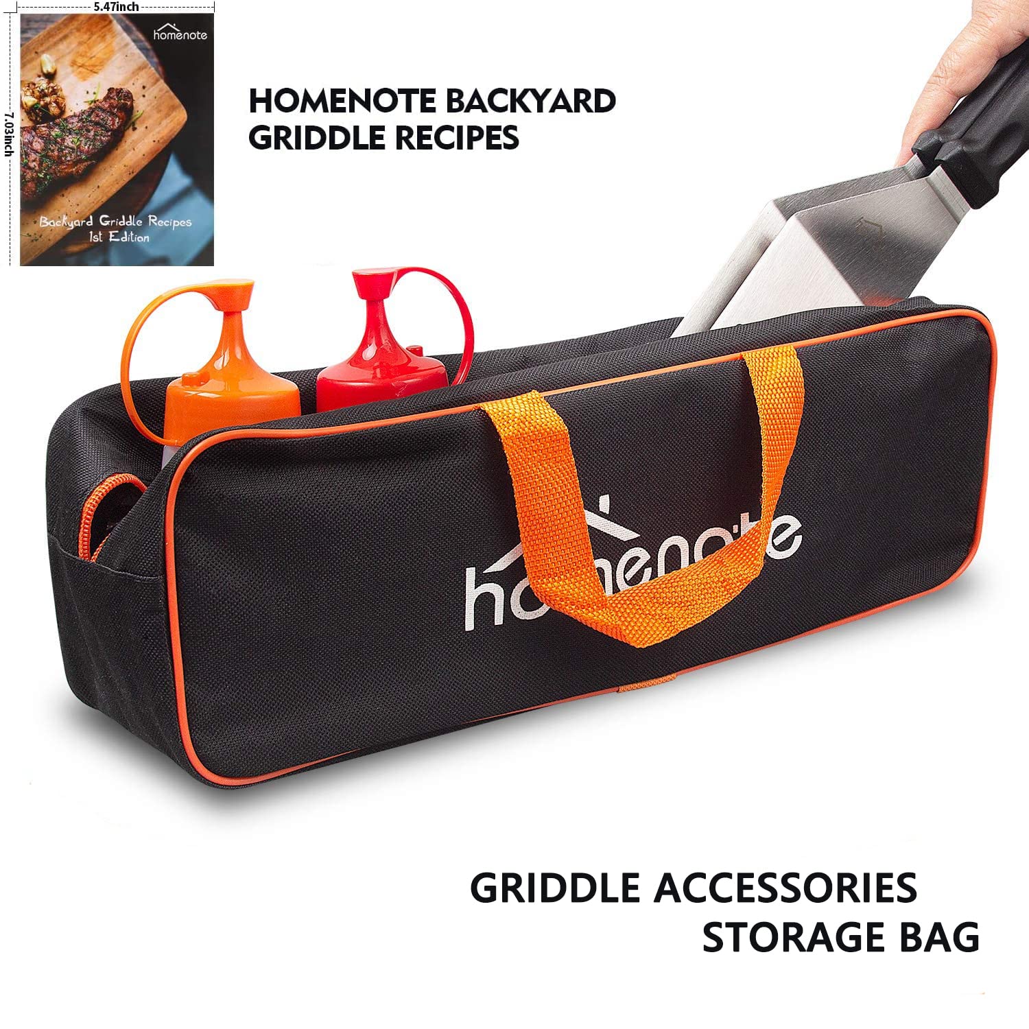 homenote tools in use at backyard grill for efficient cooking