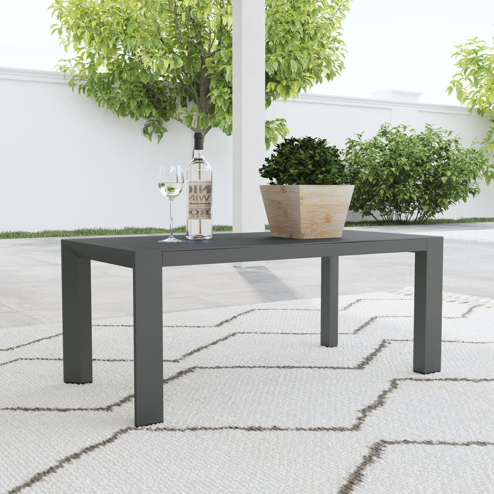 homestyles Grayton slatted top close-up showing drainage and quick-dry benefit