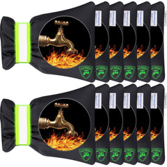 Hometopia front view of faucet covers pack showing product and quantity benefits