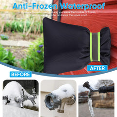 Hometopia hook and loop strap detail for fast, tool-free secure fit