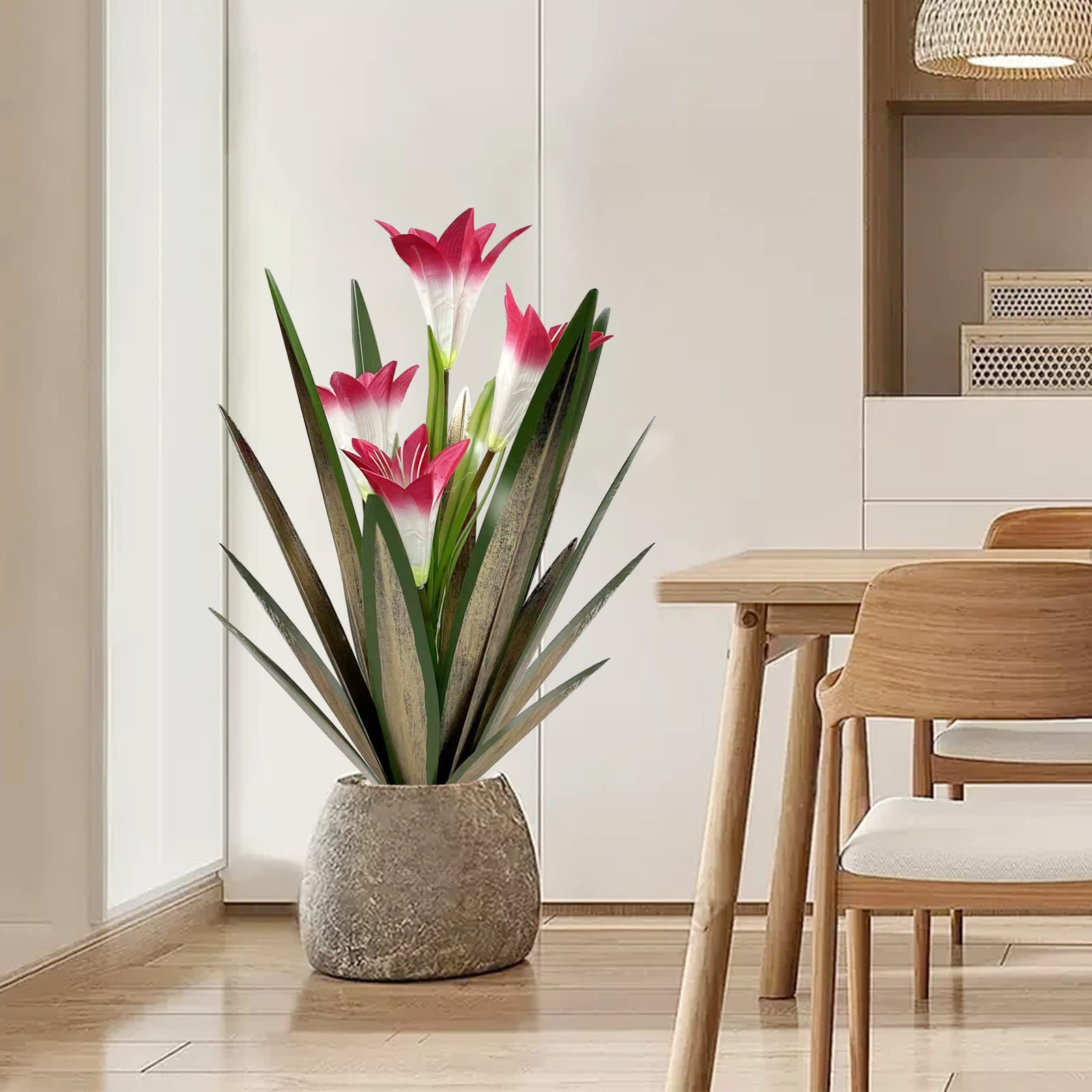 Homight in garden lifestyle showcasing decorative, low-maintenance benefit