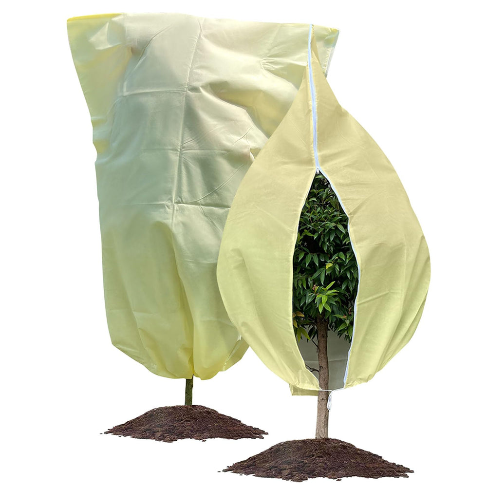 Homoda front view with zipper closed showing full coverage and secure protection
