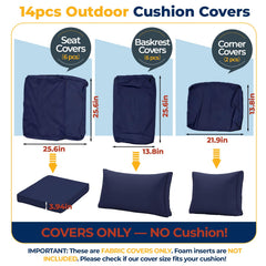 HOMREST zipper detail demonstrating secure closure for easy installation benefit