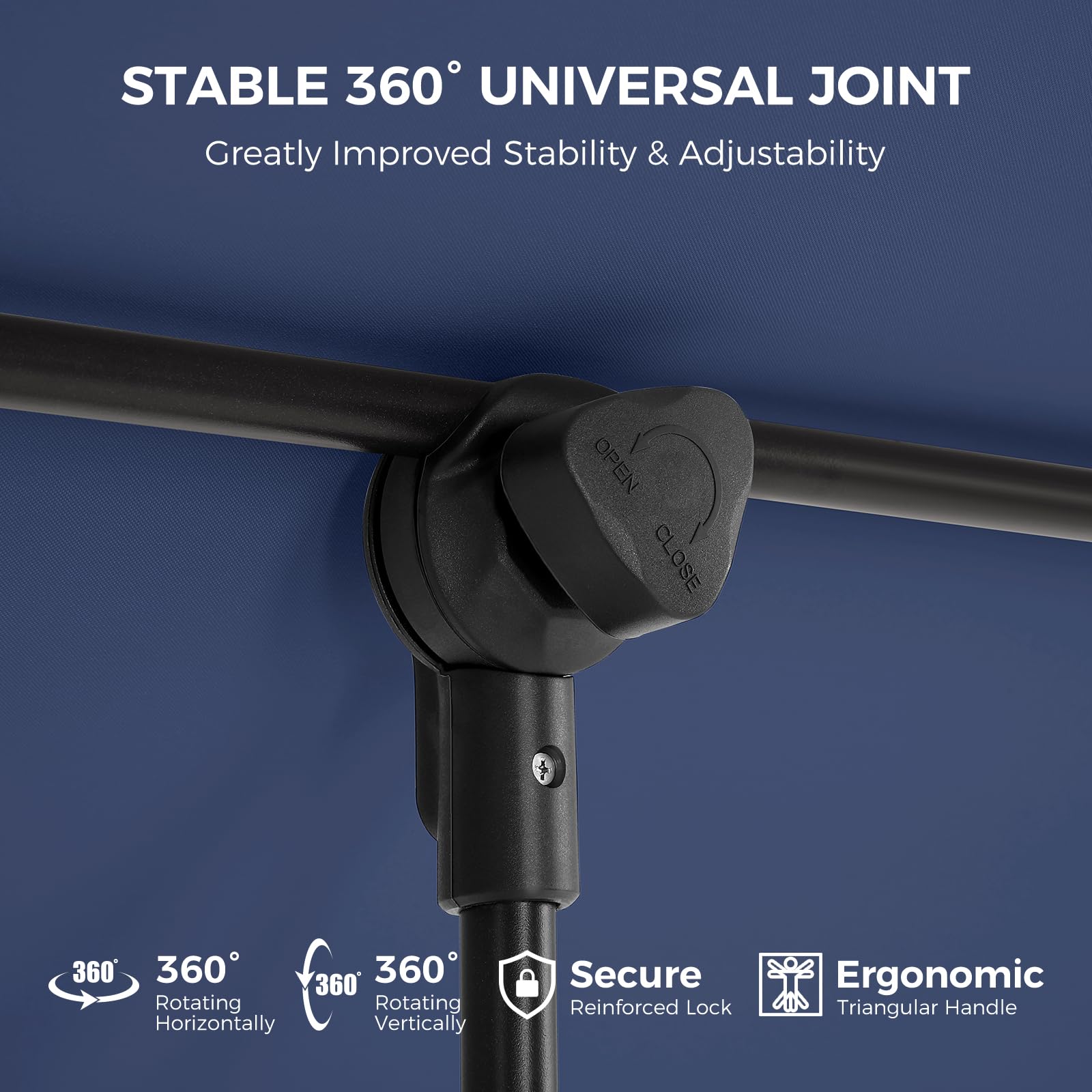HOMSHADE folded umbrella compact storage saving balcony room