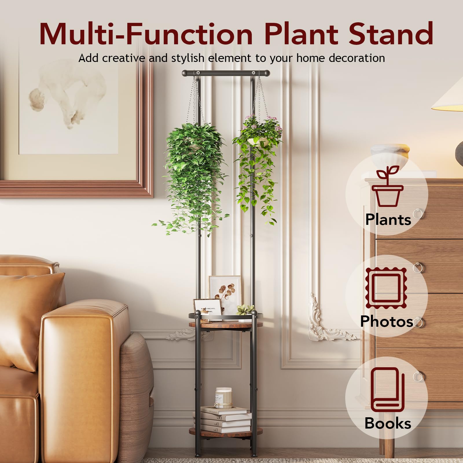 Homsorout balcony setting with plants showing outdoor-ready design benefits